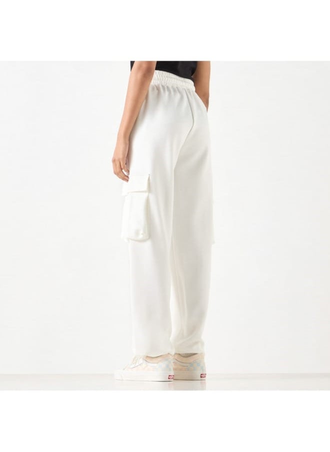 SP Characters Yale University Embroidered Cargo Joggers with Drawstring Closure  - Image 1