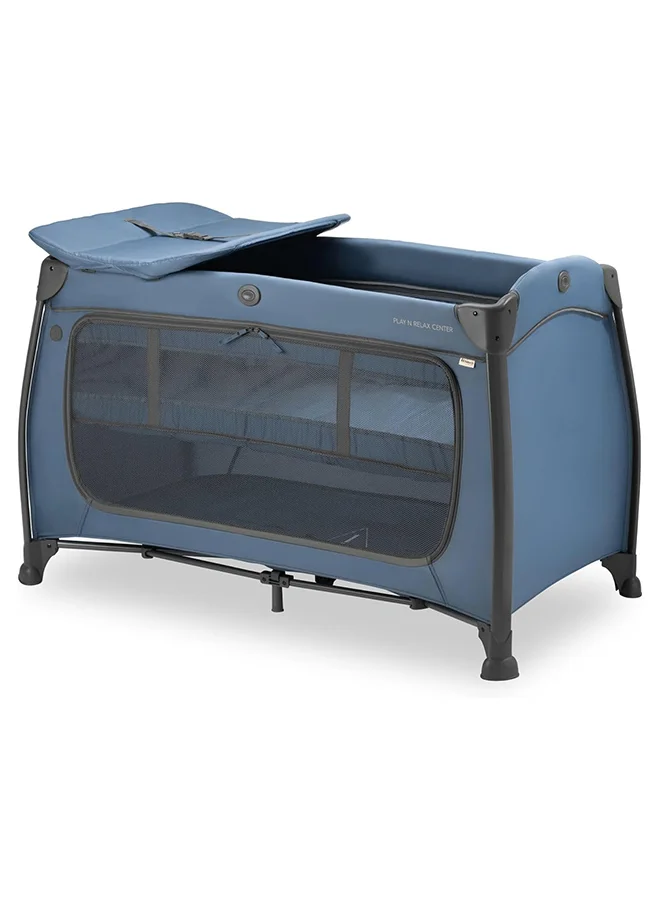 hauck Hauck Play N Relax Center Travel Cot Dark Blue