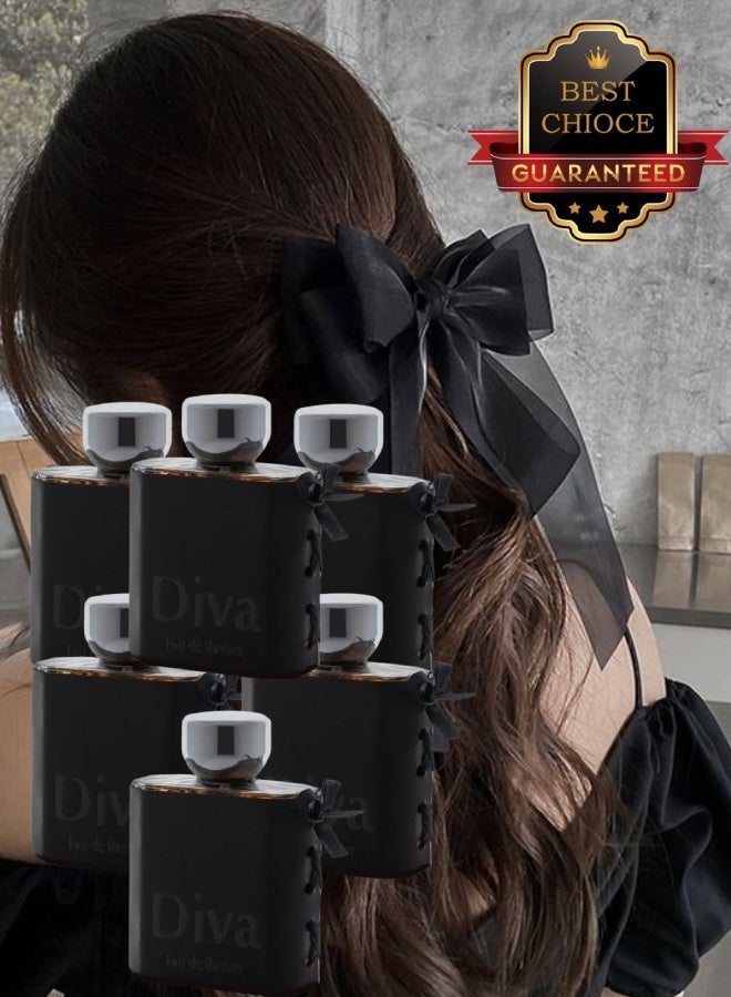 ديفا 6 قطع عطر ديفا اسود 100مل - Image 1