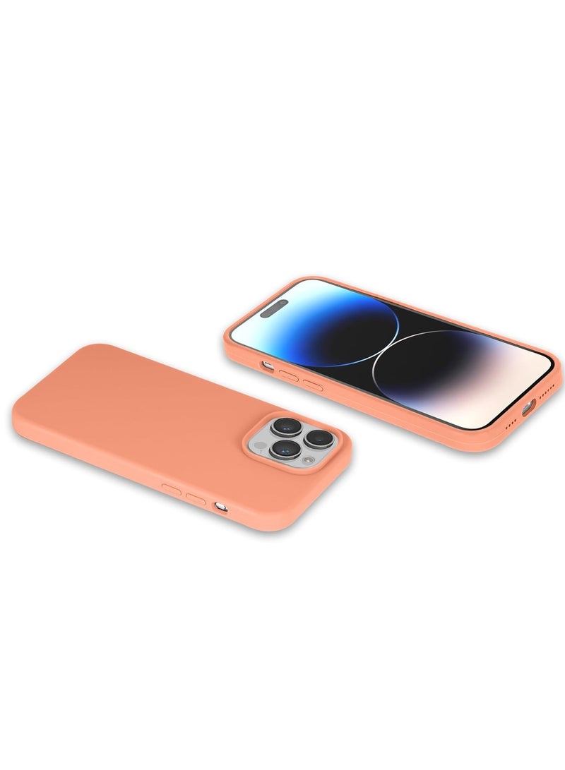 BORTONY iPhone 15 Pro Case Liquid Silicone Gel Rubber Soft Silky Touch Anti Scratch Shockproof Protective Cover 6.1 Inch - Image 5