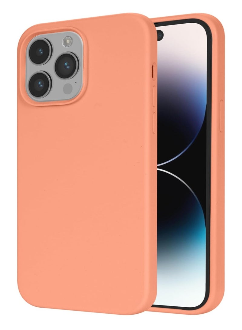 BORTONY iPhone 15 Pro Case Liquid Silicone Gel Rubber Soft Silky Touch Anti Scratch Shockproof Protective Cover 6.1 Inch - Image 1