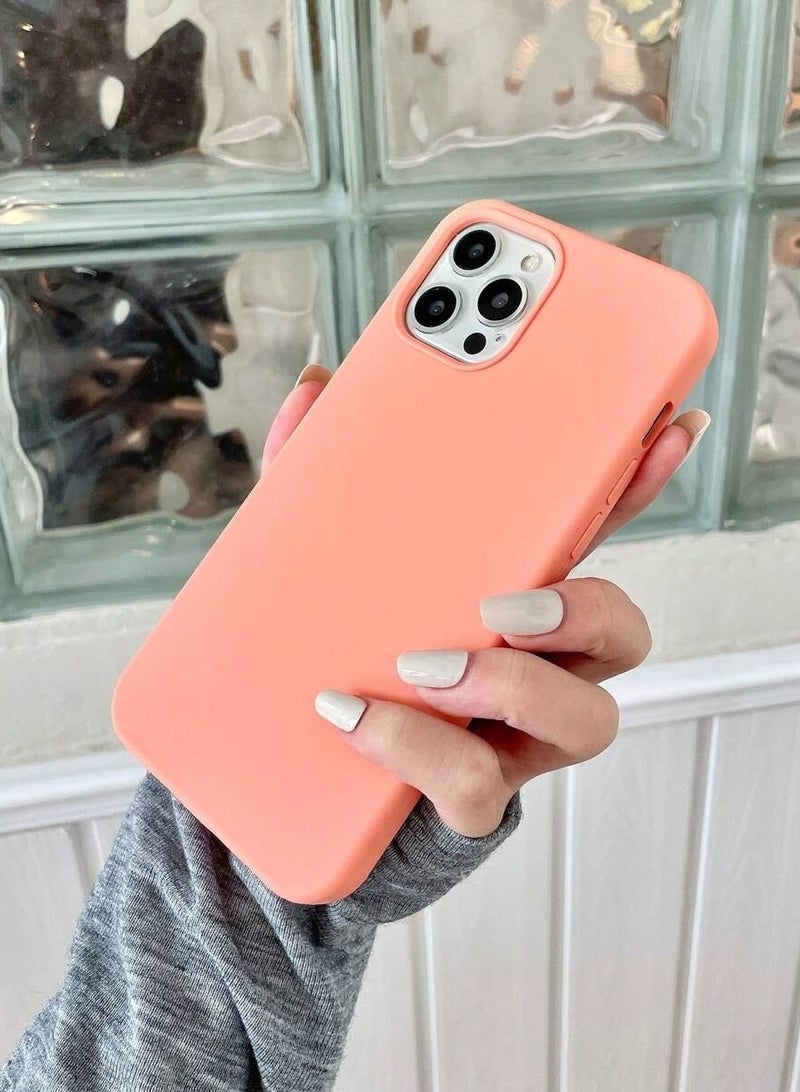 BORTONY iPhone 15 Pro Case Liquid Silicone Gel Rubber Soft Silky Touch Anti Scratch Shockproof Protective Cover 6.1 Inch - Image 3