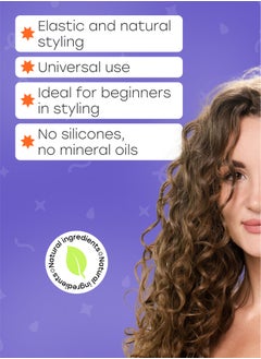 CURL ROCK AND ROLL Curl Rock and Roll Hair Styling Gel - Moisturizes and Nourishes - Paraben-Free & Sulfate-Free - Light Hold, 300 ml  - Image 4