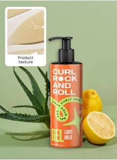 Curl Rock and Roll Hair Styling Gel - Moisturizes and Nourishes - Paraben-Free & Sulfate-Free - Light Hold, 300 ml - pzsku/Z07B6BEAF54228A29D8B2Z/45/_/1731258192/aefe98b7-f432-49ef-8462-eb42aff7424f