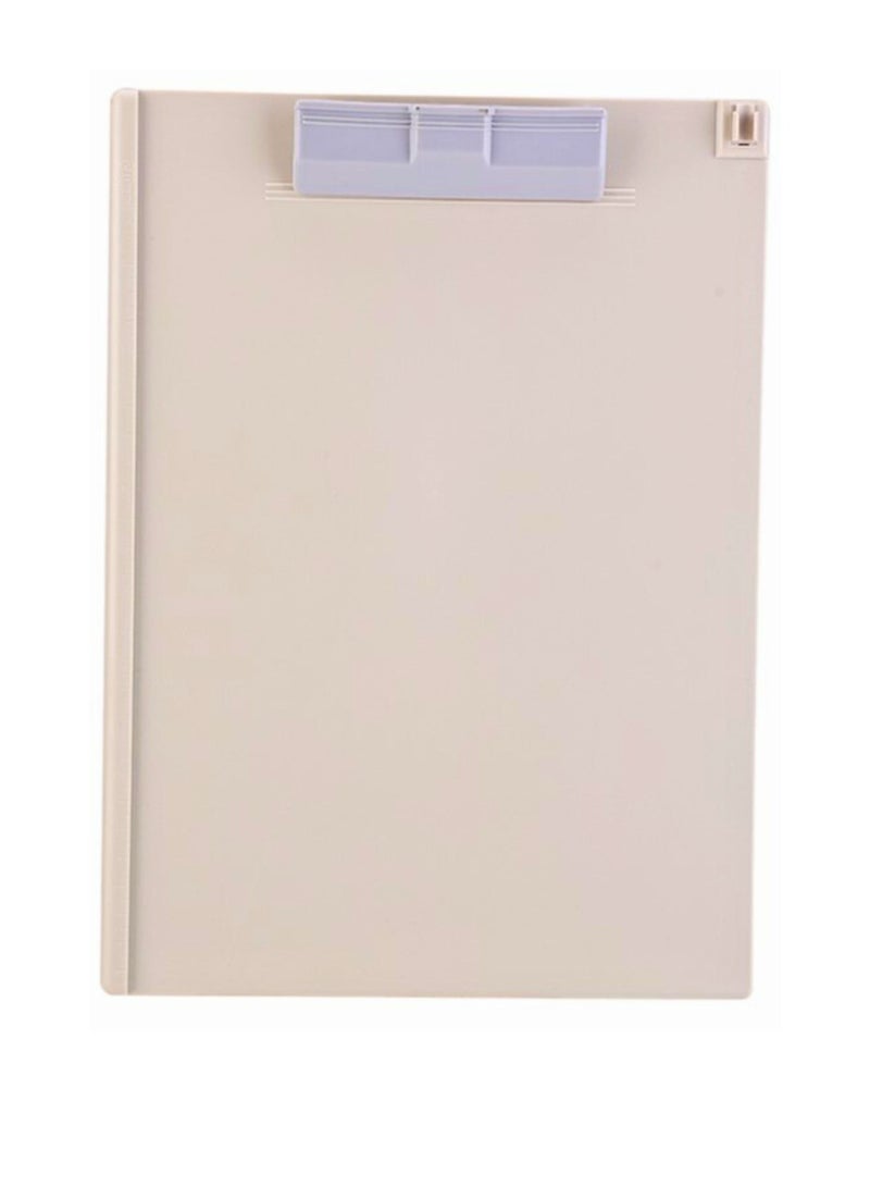 Deli 2 pcs A4 Size Clip Board grey Assorted Color - Image 2