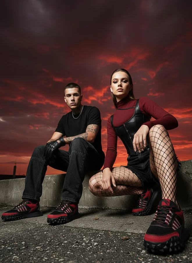 Bacca Bucci Targaryen Red House of the Dragon Sneakers for Women | Best Price UAE