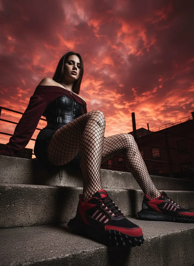 Bacca Bucci Targaryen Red House of the Dragon Sneakers for Women | Best Price UAE