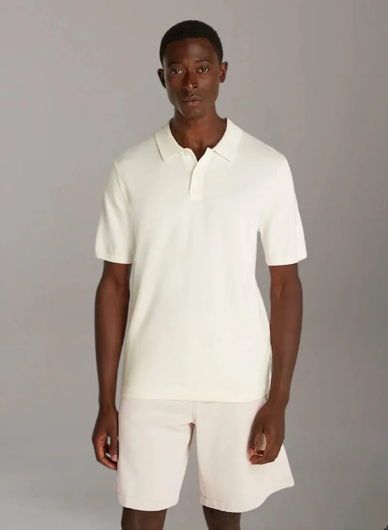 CALVIN KLEIN Textured Cotton Shorts