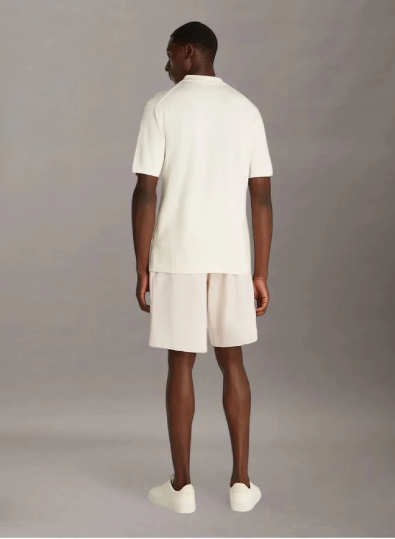Calvin Klein Textured Cotton Shorts