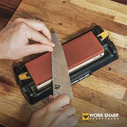 Work Sharp Benchtop Whetstone Knife Sharpener - For Knives & Edged Tools - Kitchen, Pocket, & Fillet Knives - Image 2