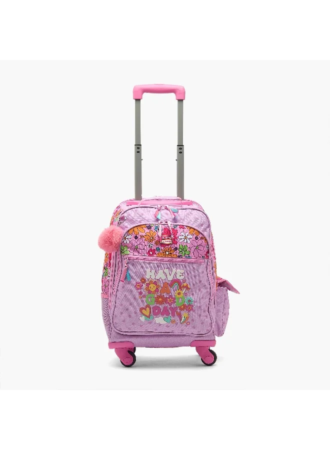 Roll Road Roll Road-Mallow-Trolley Bag-17.3 Inch-1 Cmprt-Polyester) Pink \ 32X44X21
