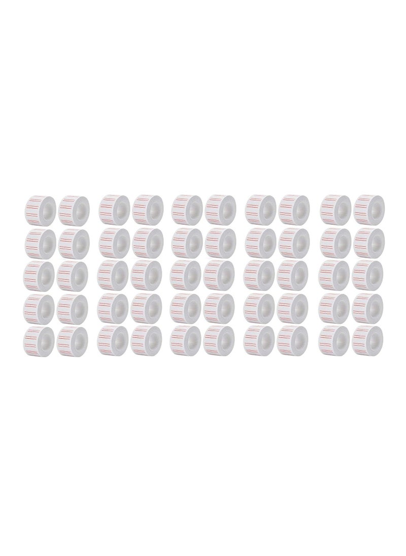 PARTNER - 100-Piece Single Line Price Label For Price Machine - Image 1