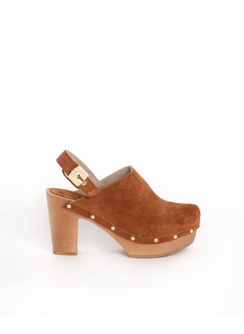 شول CLOG B/S BROWN MIAMI