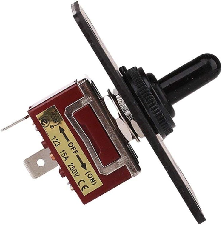 JZLiner Marine Toggle Switch 12V 15A On Off On Momentary Panel 3Pin Control - Image 3