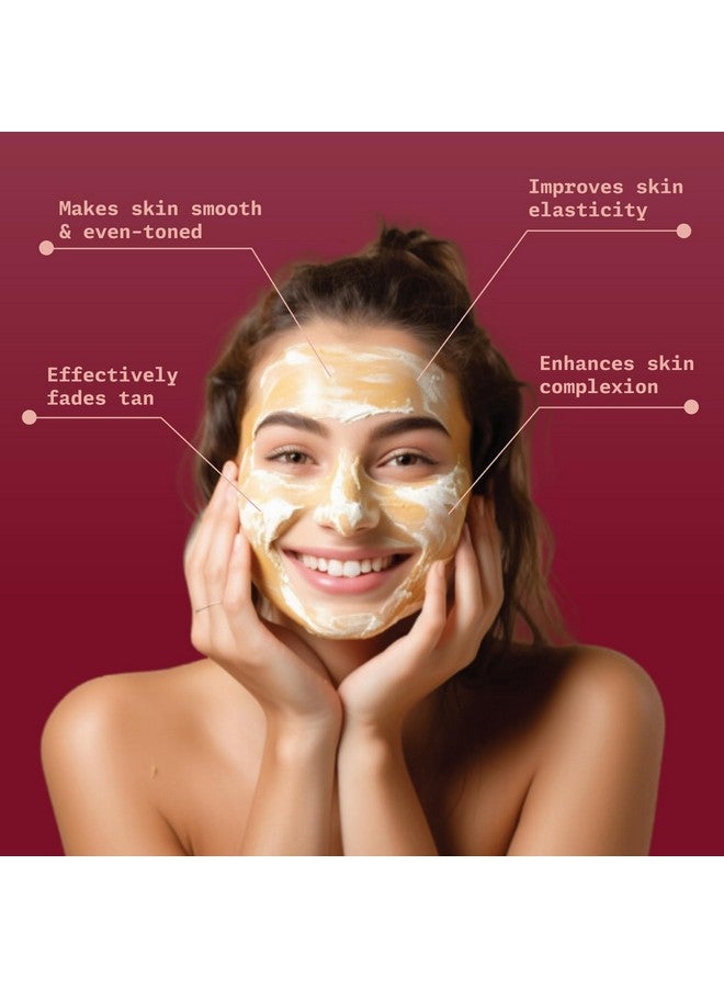 نينغن قناع الوجه لإزالة السمرة من عباد الشمس I فوائد الخيار والزعفران والزيتون I تم اختباره من قبل أطباء الجلدية I يزيل السمرة بفعالية I 100 جرام - Image 3