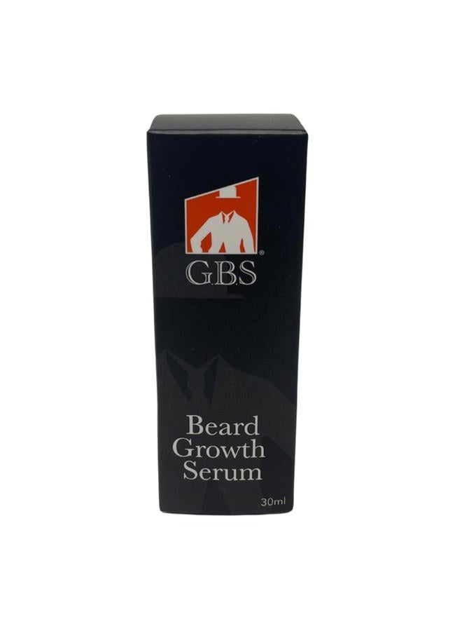 G.B.S Beard Growth Serum with Dropper, Citrus Scented 1oz - Image 1