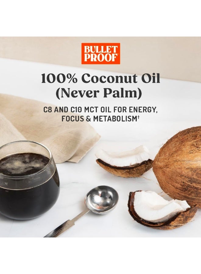 Bulletproof MCT Oil Made with C10 and C8 Oil, 32 Ounces, Keto Supplement for Sustained Energy, Brain and Body Fuel, Add to Coffee and Smoothies - Image 3