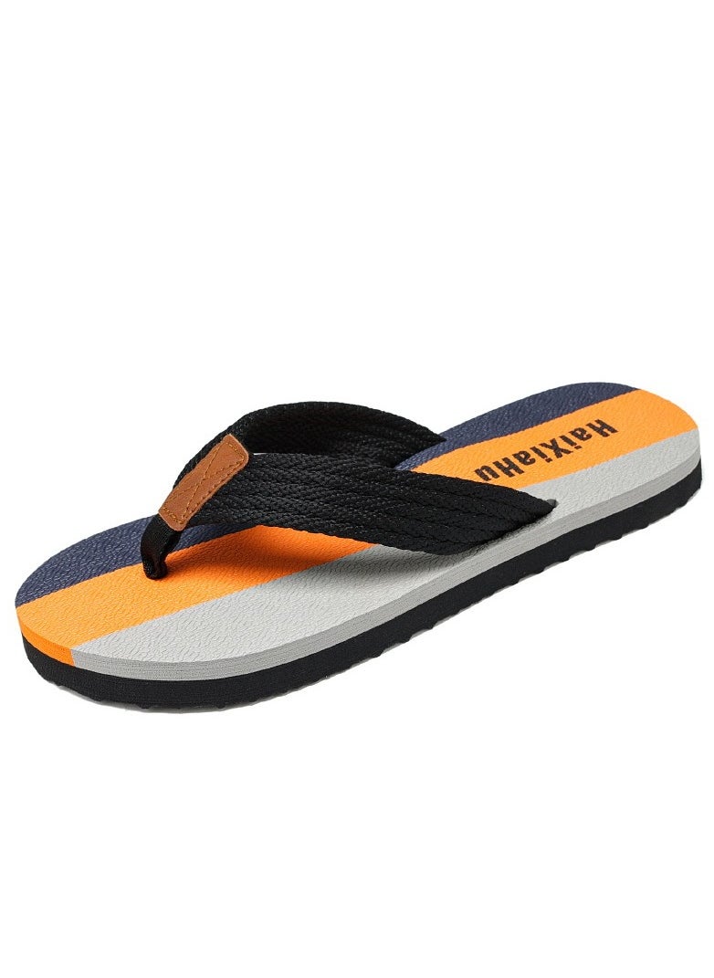 LOULUEN New Fashionable Herringbone Beach Slippers 