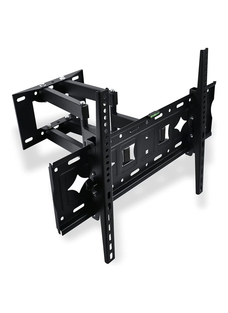 Full Motion TV Wall Mount, Dual Swivel Articulating Arms TV Mount, TV Wall Mount with Extension Tilt Rotation for 32-80 Inch TV, Max VESA 600x400mm, Holds Up to 60kg - Image 1