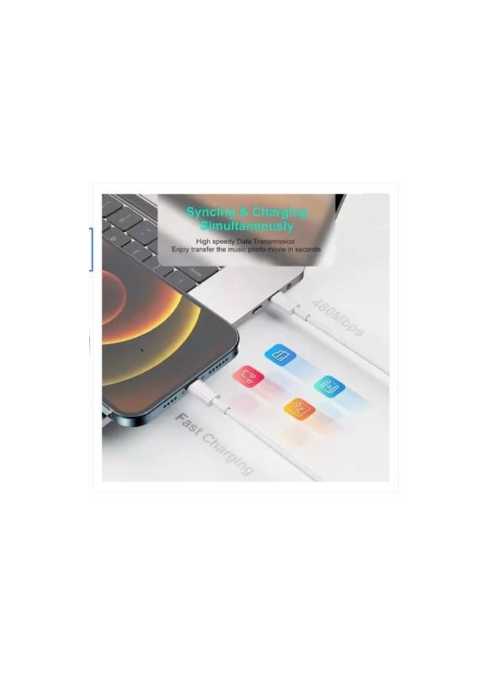 USB-C Woven Charge Cable (1 m) - Image 3