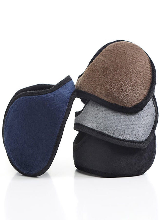 Ear Warmer Unisex Classic Earmuffs Winter Accessory Outdoor Earmuffs Foldable Cold Weather Ear Muff Lined Trim Knits Ear Warmers - Image 2