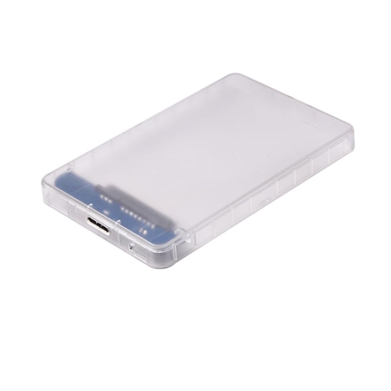علبة محرك الأقراص الصلبة الخارجي USB 3.0 الشفافة لتثبيت SSD مع دعم UASP - Image 2