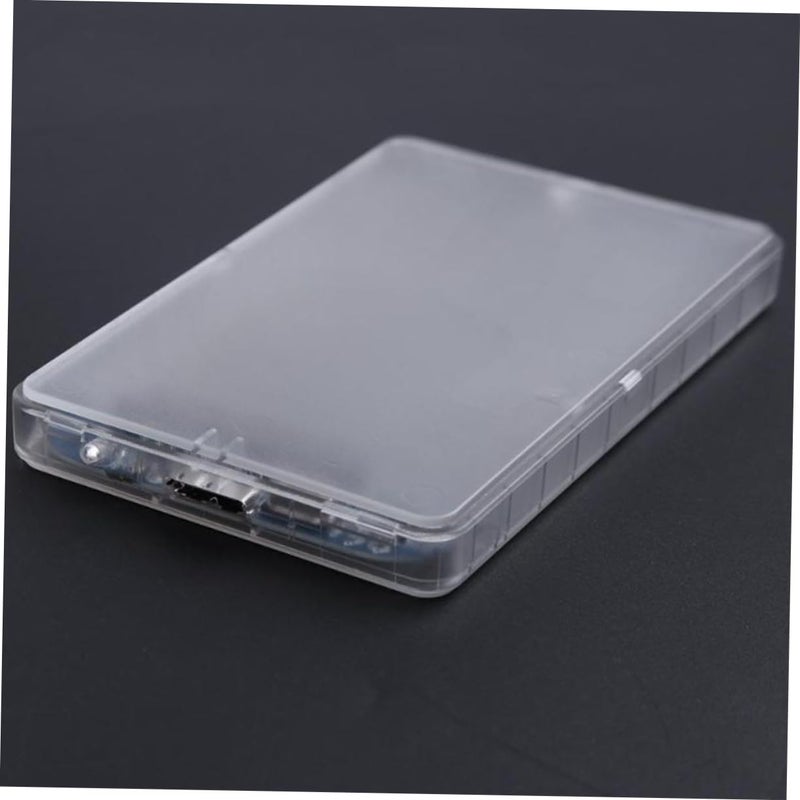 علبة محرك الأقراص الصلبة الخارجي USB 3.0 الشفافة لتثبيت SSD مع دعم UASP - Image 3