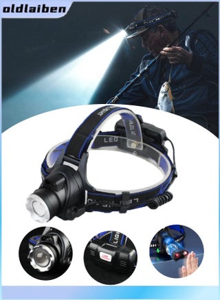 LED Rechargeable Headlamp,USB Head Lamp Super Bright with 3 Modes & Waterproof Zoomable Head Lights for Forehead,Smart Sensing Headlamp,with T6 Lamp Bead,90° Adjustable Headlamps for Camping Hiking Hunting Fishing Car Repair - pzsku/Z07B81104DB4DC963A4E2Z/45/1744620659/3d7e01bf-1e02-426c-b5b4-cd8a59f4ac45