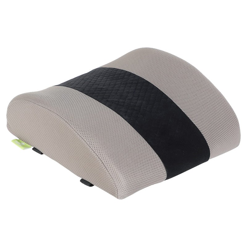 Cushows Memory Foam Lumbar Back Support Pain Relief Pillow for Back Pain, Ideal for Office Chair, Car Seat, Home Chair, Posture Correction, Lower Back Support with Adjustable Belts (15" x 15" inch) - Image 4