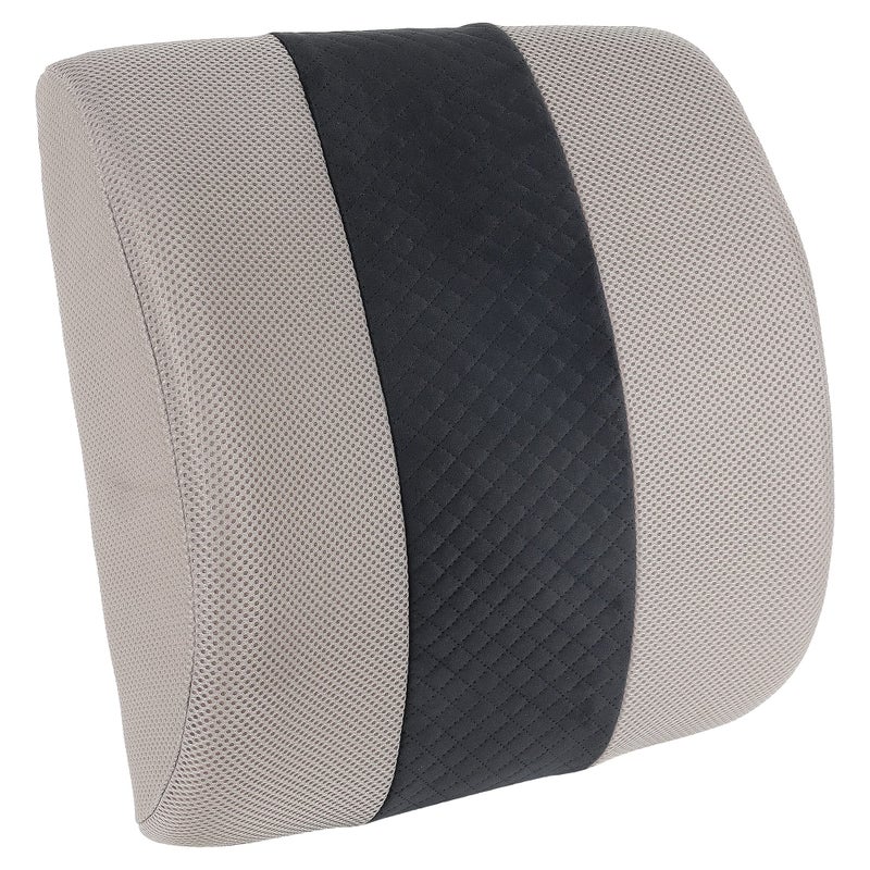 Cushows Memory Foam Lumbar Back Support Pain Relief Pillow for Back Pain, Ideal for Office Chair, Car Seat, Home Chair, Posture Correction, Lower Back Support with Adjustable Belts (15" x 15" inch) - Image 5