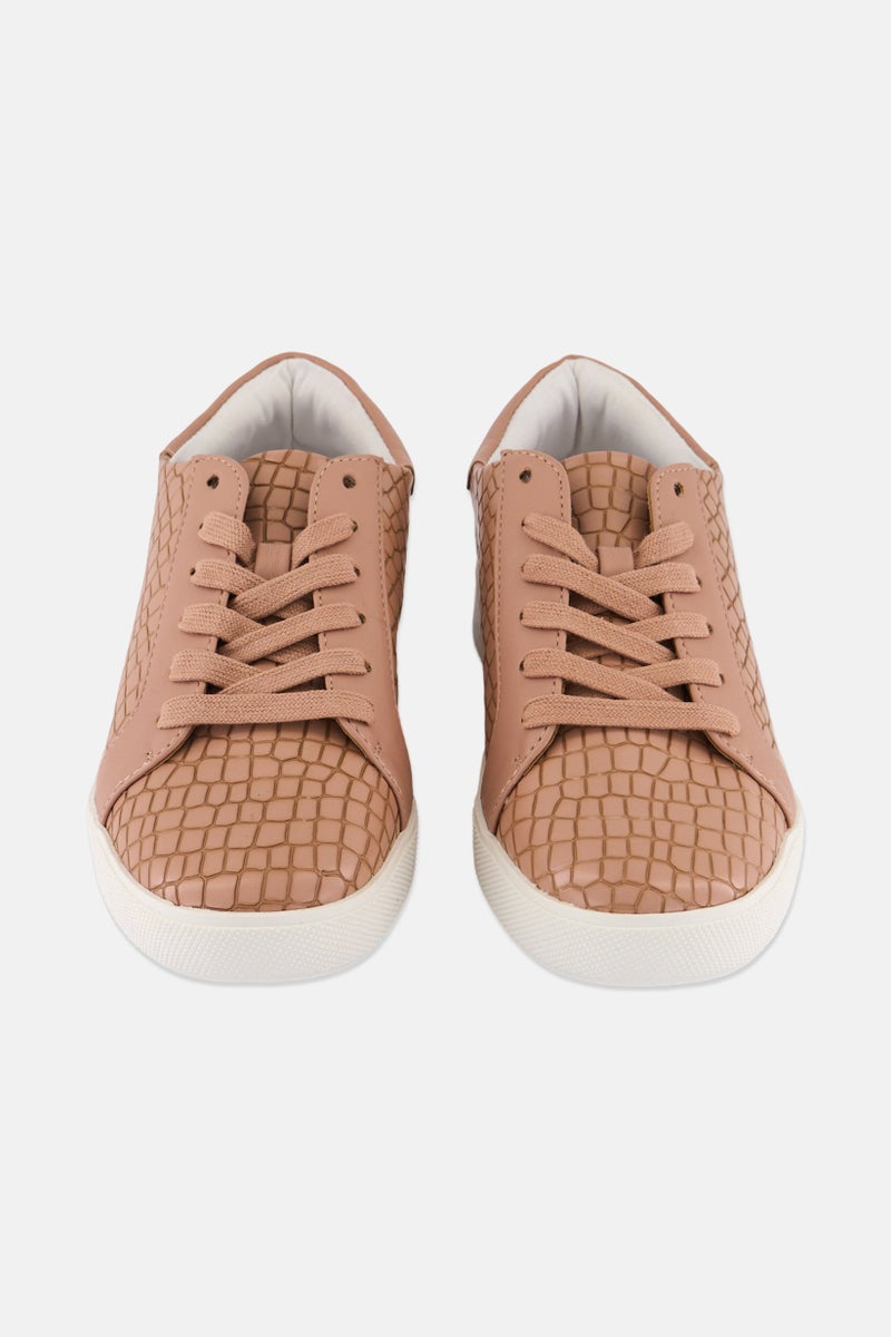 Katy Perry Women Medium The Rizzo Lace Up Shoes, Mauve Pink  - Image 3