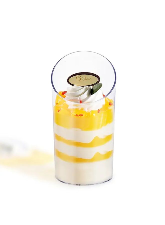 Transparent Polypropylene Shot Glasses 18pcs Ideal For Mousse Pudding Ice Cream - Image 2