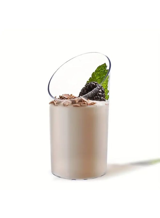 Transparent Polypropylene Shot Glasses 18pcs Ideal For Mousse Pudding Ice Cream - Image 4