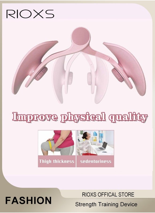 RIOXS - Core Abdominal Trainers,Inner Thigh Thigh Master Exerciser,Muscle Trainer,Home Gym Yoga Strength Training Equipment For Men And Women,Arms Legs Exercise - Image 1