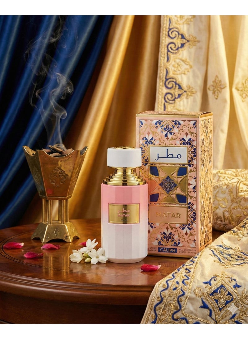 خليف عطر مطر أو دو بارفان 100 مل برائحة المسك والزهور الخشبية - Image 1