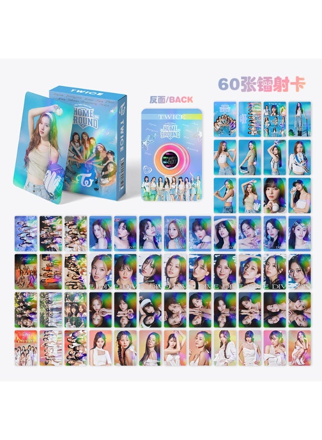 NIBEMINENT 60 Pcs Kpop TWICE Lomo Cards Card For Fans Collection Gifts - Image 3