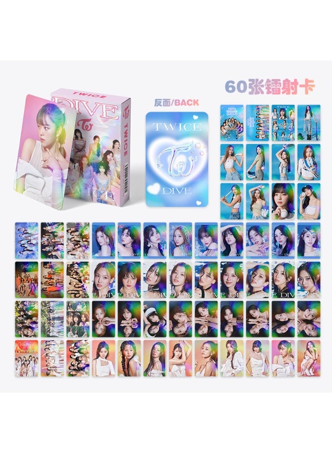 NIBEMINENT 60 Pcs Kpop TWICE Lomo Cards Card For Fans Collection Gifts - Image 2