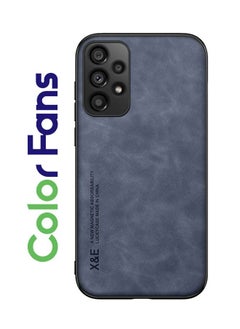 Color Fans Case for Samsung A73 5G Cover Bumper Built-in Metal Plate Blue  - Image 1
