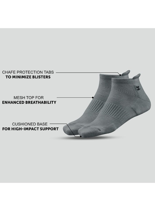 XYXX Mens Cotton socks Everyday Ankle-Length Crew Socks, Mid-Calf, Dress Socks - Image 3