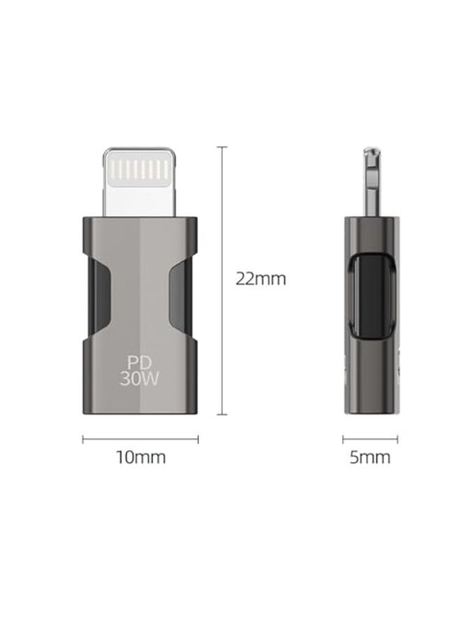 Type C to to Lightning Adapter - 30 Watts - Image 3