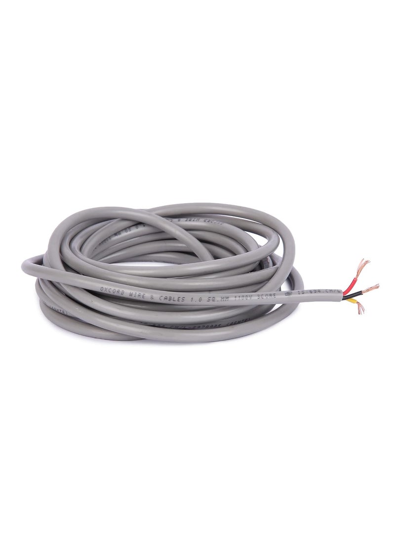 OXCORD OXCORD 3 core round copper wires and cables 1mm for domestic and industrial electric connections 15M  - Image 5