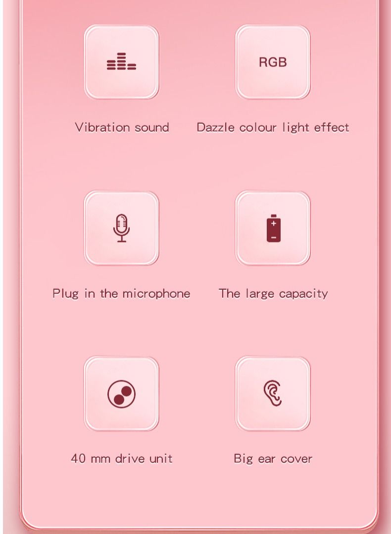 GULFLINK Bluetooth Wireless Headphones For Kids Teens Adults White - Image 3