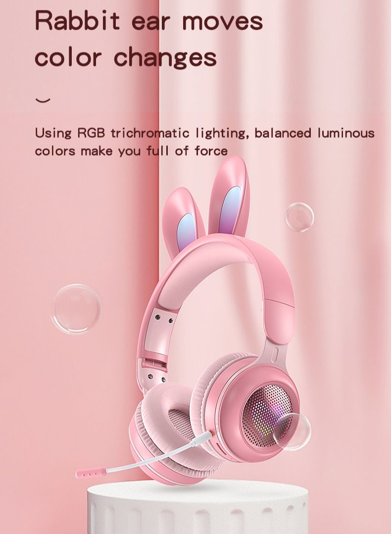 GULFLINK Bluetooth Wireless Headphones For Kids Teens Adults White - Image 4