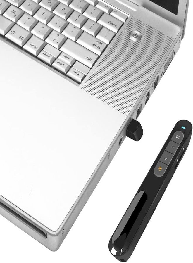 rts Laser Pointer, Professional Wireless Presenter Slide Changer Remote Clicker for Presentation, RF 2.4GHz USB Power Point Remote Control Pen,PPT Controller for Mac Computer Laptop Teacher Student - Image 3