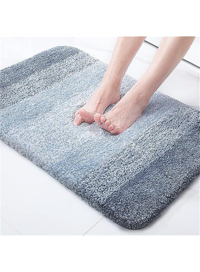 TRASSLE Luxury Bathroom Rug Mat, Extra Soft and Absorbent Microfiber Bath Rugs, Non-Slip Plush Shaggy Bath Carpet,Tub and Shower, Bath Mats for Bathroom Floor, Machine Wash Dry - Image 2