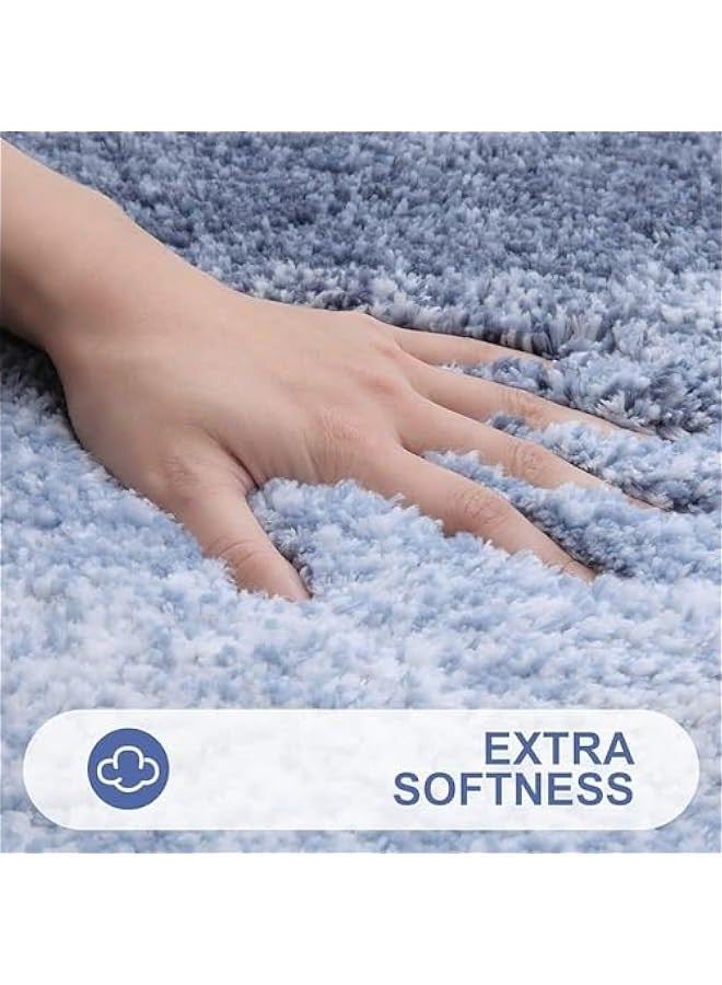 TRASSLE Luxury Bathroom Rug Mat, Extra Soft and Absorbent Microfiber Bath Rugs, Non-Slip Plush Shaggy Bath Carpet,Tub and Shower, Bath Mats for Bathroom Floor, Machine Wash Dry - Image 4