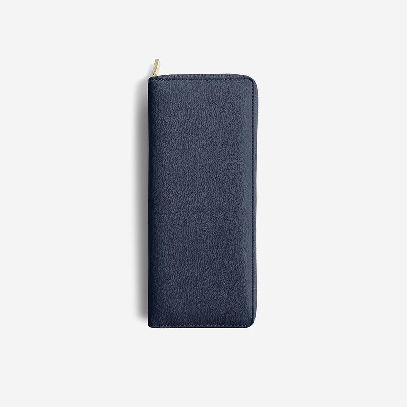 Stackers Navy Pebble Jewellery Roll - Image 4