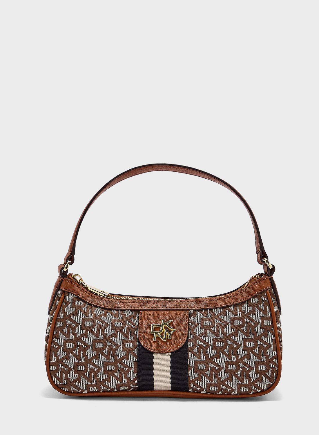 Buy DKNY Tan Carol Baguette Tote Bag for Women in KSA