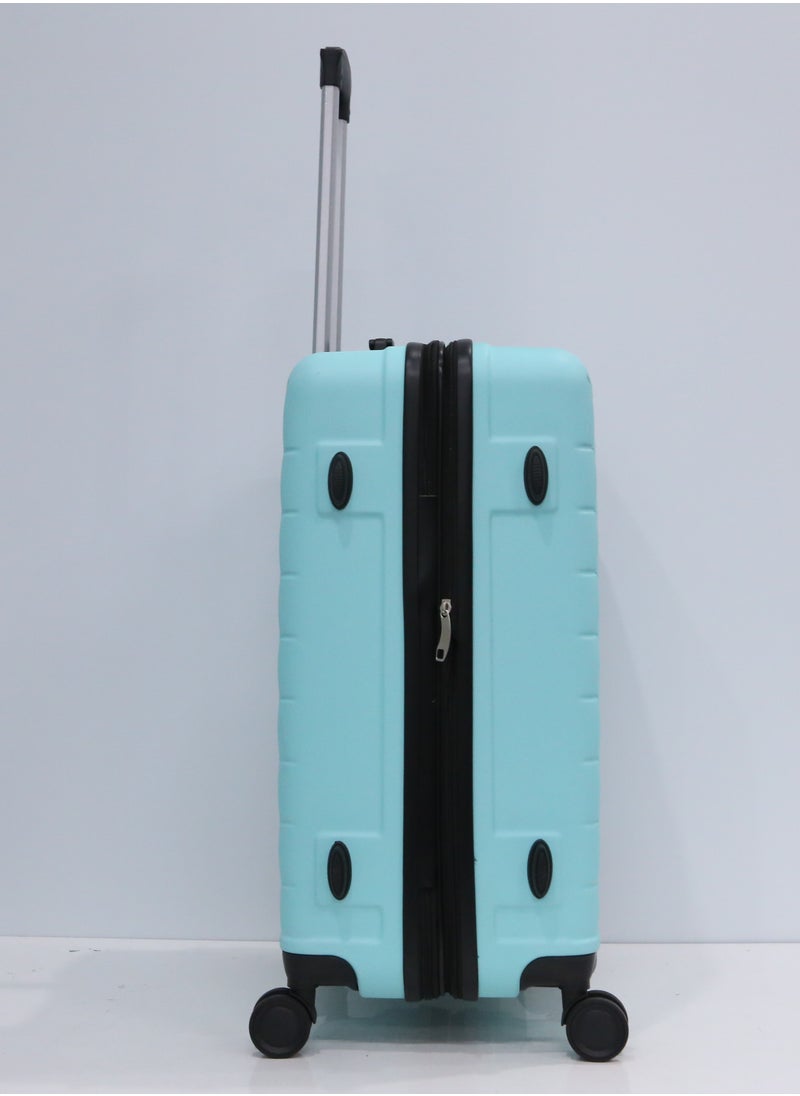 STARLIFE - 3 Piece ABS Hard side Trolley Luggage Set Spinner Wheels with Number Lock - Image 1