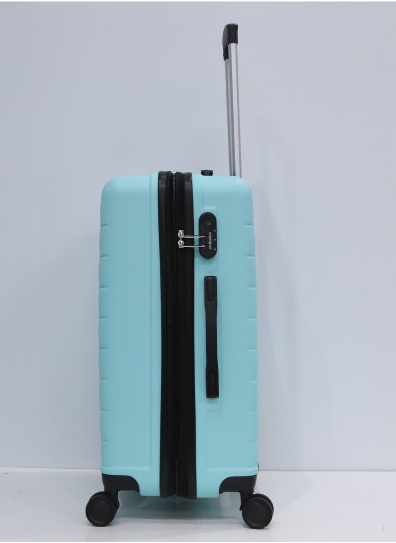 STARLIFE - 3 Piece ABS Hard side Trolley Luggage Set Spinner Wheels with Number Lock - Image 1